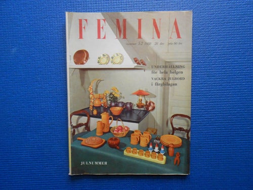 Femina 52 1958 Mode Maria Schildknecht Marion Hilliard Fiholm