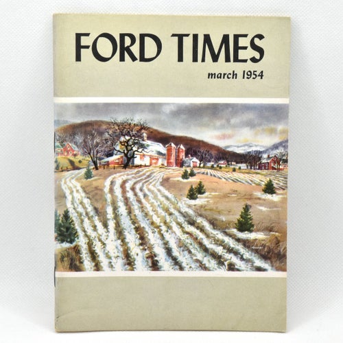Ford Times March 1954 Tidning
