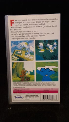 Smurfarna - Det sista smurfbäret (VHS) Köpvideo - OOP/Utgången