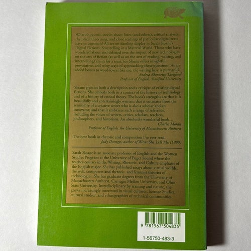 Digital Fictions: Storytelling in a Material World av Sarah Sloane