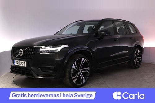 Volvo XC90 T8 Ultimate Dark 7-Sits B&W Pano Massage HUD Drag