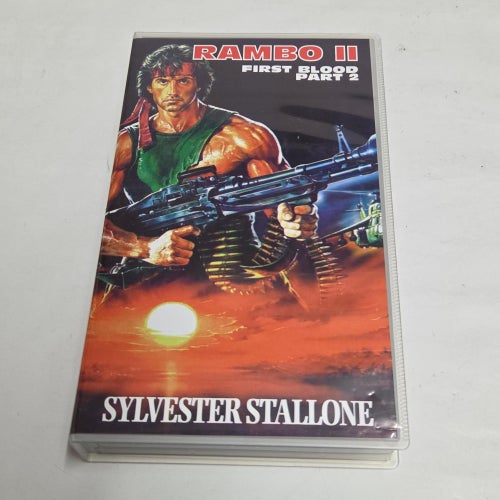 Rambo II 2: First blood part 2 VHS film