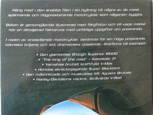 Världens snabbaste motorcyklar av Roland Brown