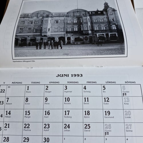 7 st Fotokalendrar från Nässjö Fotoklubb