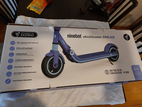 Ninebot Kickscooter ZING E8 Elscooter för barn