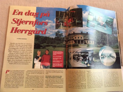 Classic Motor nr 7 1991 Monark BSA,Stjernfors Herrgård,Vabis Corvette,Fiat 520