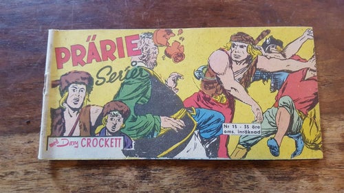Prärieserier Med Davy Crockett / nr 15, 1962 / Gott skick