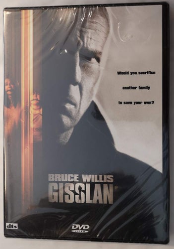 DVD Gisslan Hostage Bruce Willis Svensk text INPLASTAD
