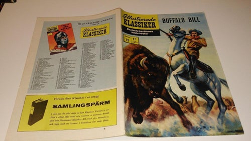 illustrerade klassiker 15 Buffalo Bill. Very Good
