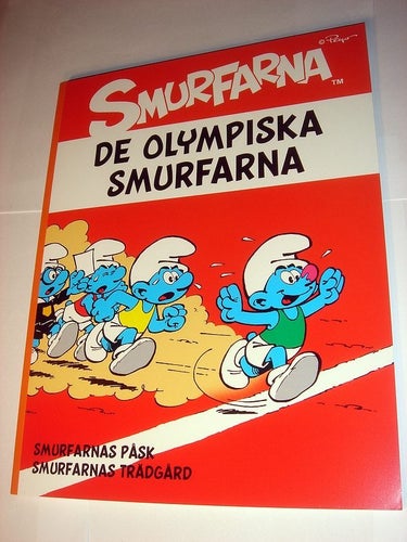 SMURFARNA ALBUM Nr 3 De olympiska smurfarna 2012 NY OLÄST