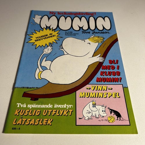 Mumin nr 5 1982 , toppex! VF+