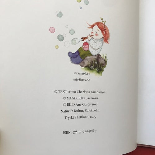12 SÅNGER OM MÅNADERNA Anna Charlotta Gunnarson Klas Backman Ane Gustavsson 2015