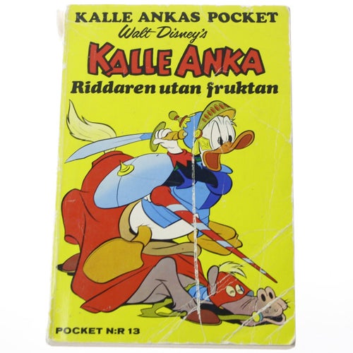 Kalle Ankas pocket NR 13 - Riddaren utan fruktan - 1973