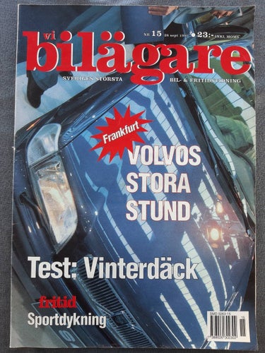 Vi bilägare nr 15 1995: Opel Vectra II, Honda Civic 1,5i VTEC-E