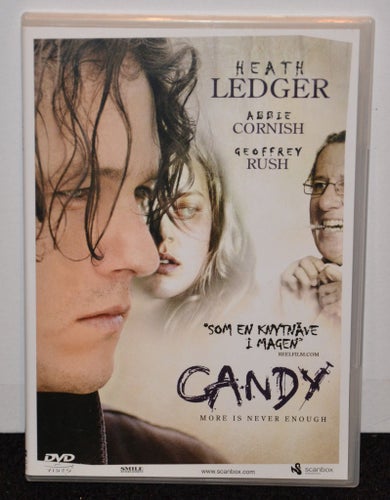 Candy DVD Heath Ledger Drama 2006 Svensk text