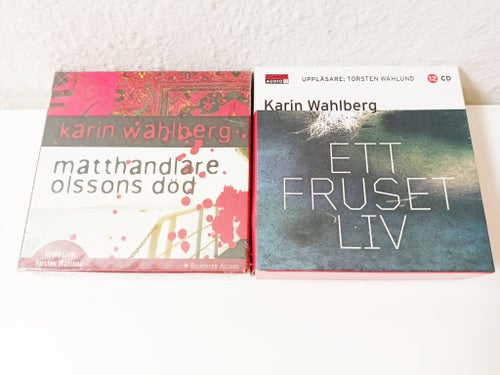 Karin Wahlberg 2st Ljudböcker 25CD Torsten Wahlund