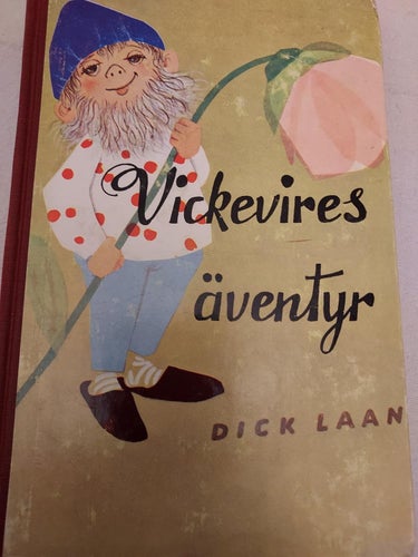 bok Vickvires äventyr 1957 14x21 cm !