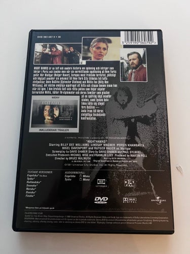 Nighthawks Svensk Text -Sylvester Stallone - Rutger Hauer