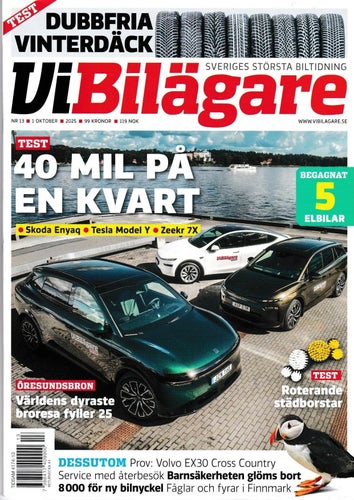 Tidningen Vi Bilägare nr 13, 2025