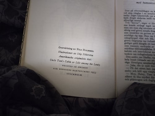 Onkel Toms Stuga - Harriet Beecher Stowe - 1953