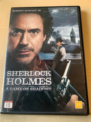 Sherlock Holmes A game of shadows, Dvd
