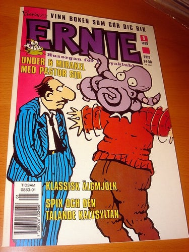 ERNIE (svensk) NY OLÄST Nr 1 1998