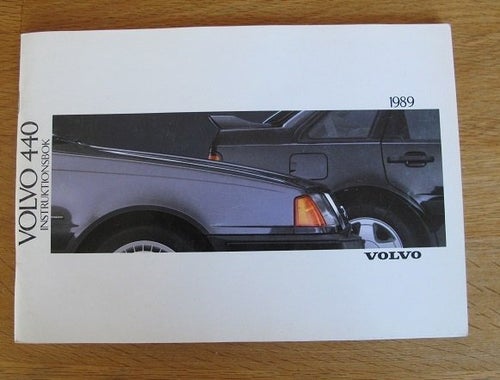 Instruktionsbok - Volvo 440 - 1989
