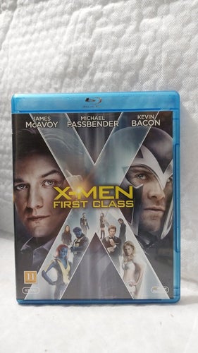 X-men First Class Blu-Ray (Norsk utgåva / Svensk text)