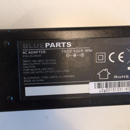 BLUEPARTS AC ADAPTER 19.5V 4.62A 90W