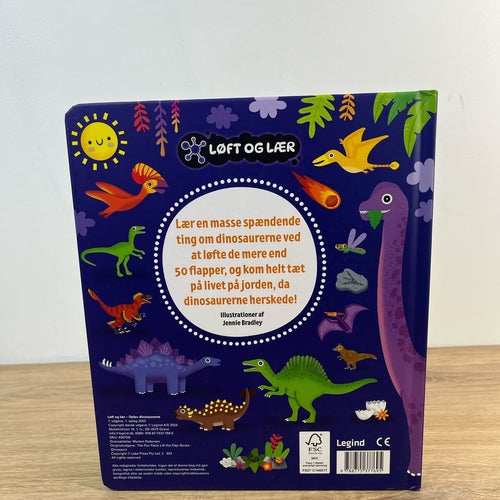 Lyft och Lär - Upptäck Dinosaurierna Barnbok