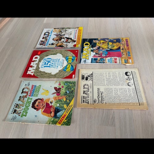 Svenska MAD, 1970-1986