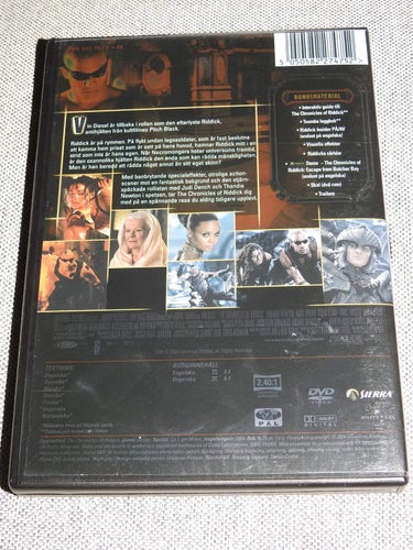 The Chronicles of Riddick DVD - Vin Diesel