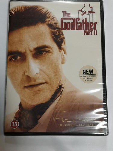 DVD Gudfadern del 2 The Godfather part 2 INPLASTAD