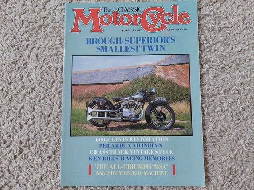 Classic MotorCycle jan. 1987