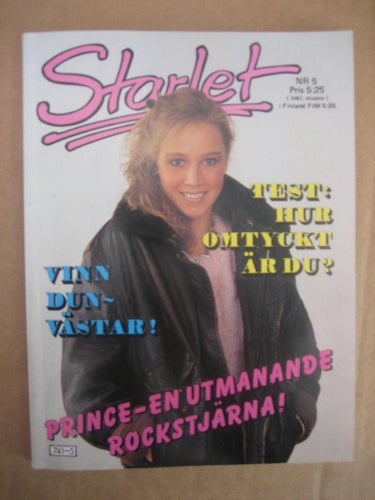 Starlet Nr:5-1985  (I Närbild: Sheila E)