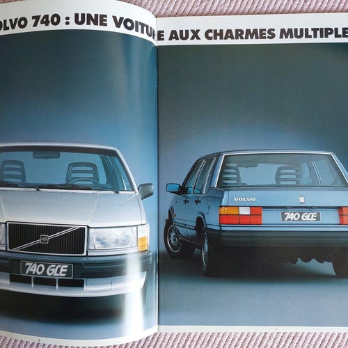 Volvo 740 GLE 1984 en français