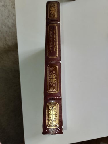 The great gatsby franklin library full-leather limited in plastic Fitzgerald