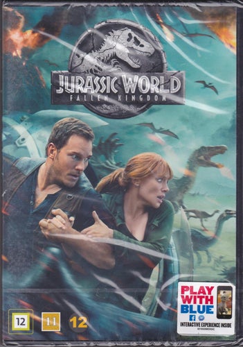 DVD / Jurassic World: Fallen Kingdom / Chris Pratt, Omar Sy / Ny & Inplastad