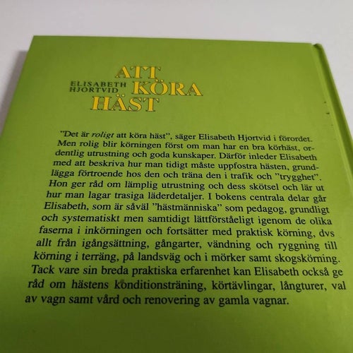 Att köra häst (inb) häst och vagn kusk tävla mm