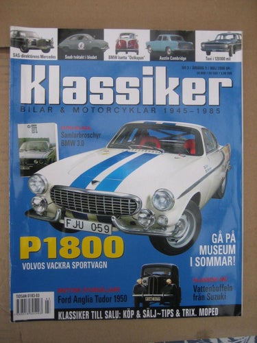 Klassiker - Bilar & Motorcyklar 1945-1985 Nr:3-2006