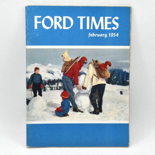 Ford Times February 1954 Tidning