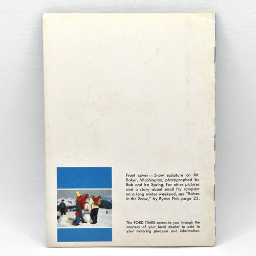 Ford Times February 1954 Tidning