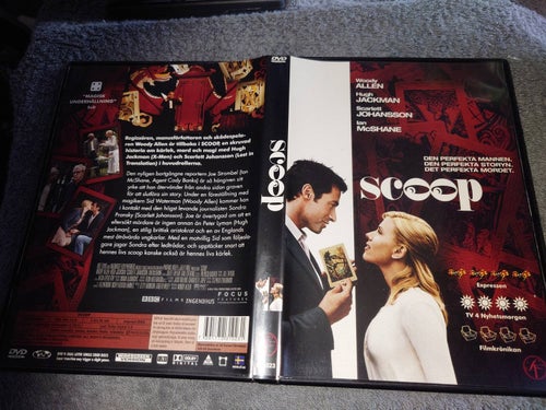 Scoop (av Woody Allen med Scarlett Johansson, Hugh Jackman)