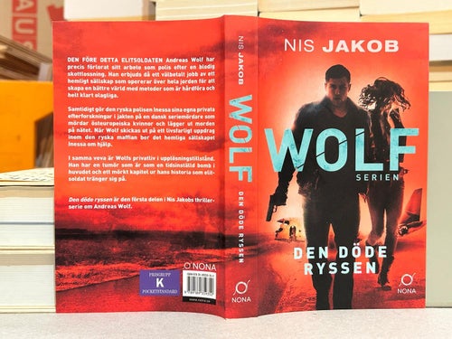 Den döde ryssen av Nis Jakob, bok, Very Fine