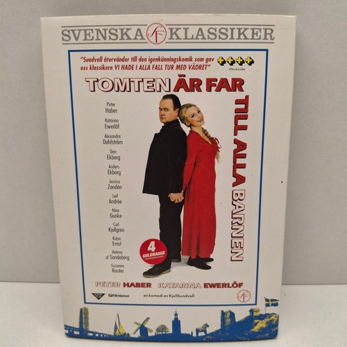 Tomten är far till alla barnen - Region 2, DVD-Film, Svensk text, Fint skick
