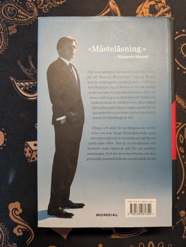 Fånga och döda, Ronan Farrow, Inbunden