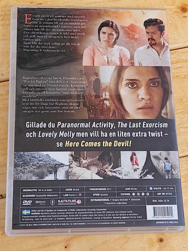 HERE COMES THE DEVIL - NJUTAFILMS - DVD - SVENSK TEXT