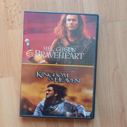 Braveheart & Kingdom of heaven | Svensk dubbel disk utgåva!