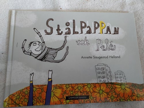 bok Stålpappan och Pele 2010 Läsrörelsen 16,5x23,5 cm !