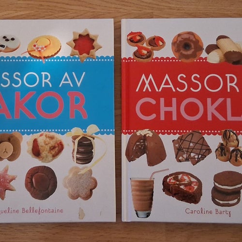 Bokpaket Massor av Choklad 2010/ Massor av kakor 2010